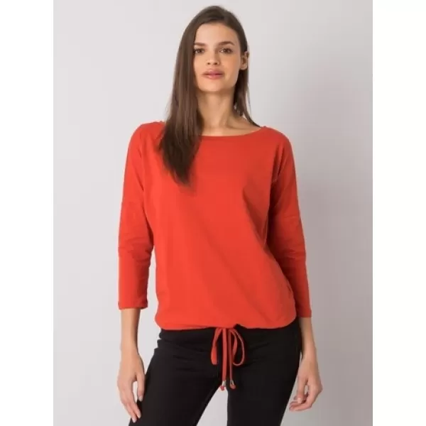  Ženska bluza BASIC FEEL GOOD RV-BZ-4691.37P TEMNO ORANŽNA 