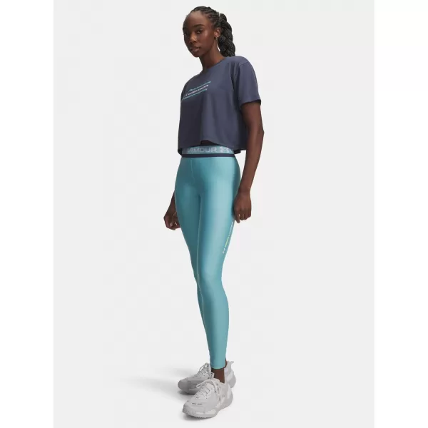  Ženske pajkice UNDER ARMOUR TECH BRANDED LEGGING 6009972-425 MODRA 