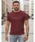 Moška majica s kratkimi rokavi DSTREET NX5123R-BU KLARET