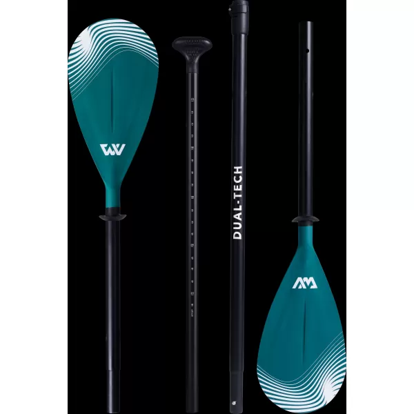  Veslo AQUA MARINA Dual-Tech 2v1 combo 2024 ZELENA 