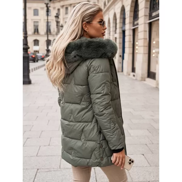  Ženska jakna DSTREET TY5739 ZELENA 