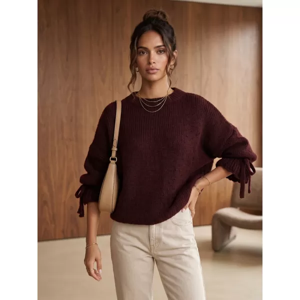  Ženski pulover DSTREET MY2569 BORDO 