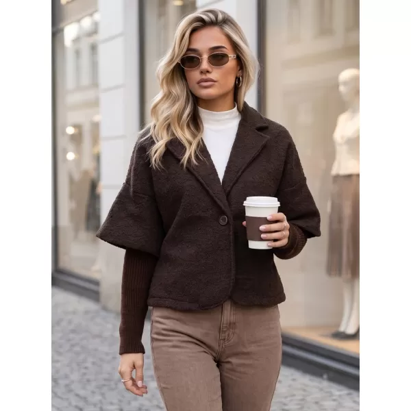  Ženski plašč DSTREET NY0843 RJAVA 