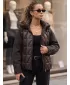 Ženska jakna DSTREET TY5933 RJAVA