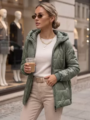 Ženska jakna DSTREET TY5802 ZELENA