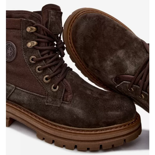  Moški čevlji BIG STAR SHOES UU174254 RJAVE/BEŽ SENCE 