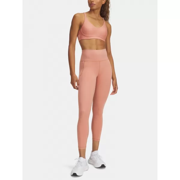  Ženske pajkice UNDER ARMOUR MERIDIAN ANKLE LEG 1382525-696 ROZA 