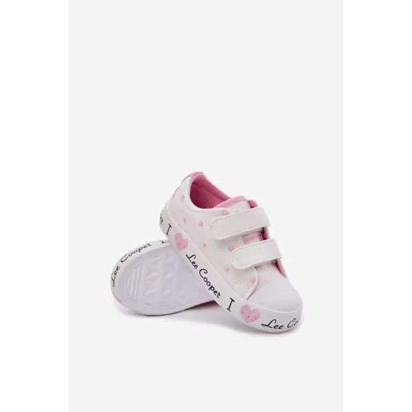  Otroške superge LEE COOPER LCW-25-02-3264K BELA 