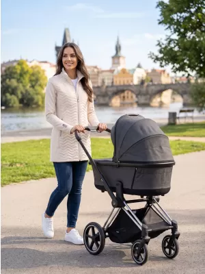 Ženski hibridni plašč ALTISPORT IRYSA SVETLO BEŽ