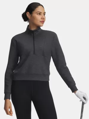 Ženski pulover UNDER ARMOUR DRIVE MIDLAYER PULLOVER 6005752-004 ČRNA