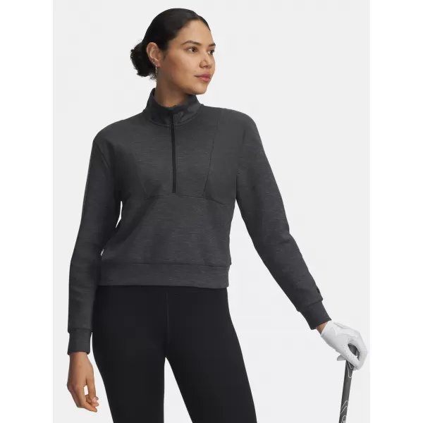  Ženski pulover UNDER ARMOUR DRIVE MIDLAYER PULLOVER 6005752-004 ČRNA 