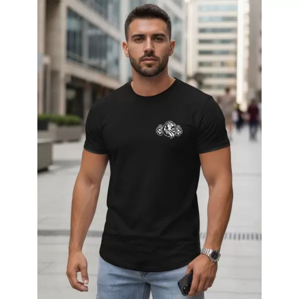  Moška majica s kratkimi rokavi DSTREET NX5084R ČRNA 