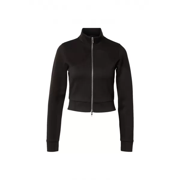 Ženska trenirka jakna URBAN CLASSICS TB8135-00007 ČRNA 