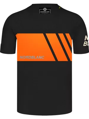 Moška funkcionalna kolesarska majica NORDBLANC MUD NBSMF8083 ORANŽNA