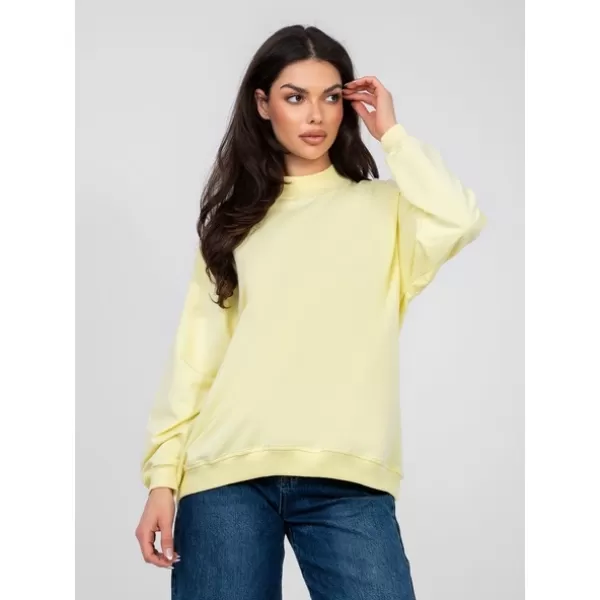  Ženski pulover BASIC FEEL GOOD RV-BL-5185.93P SVETLO RUMENA 