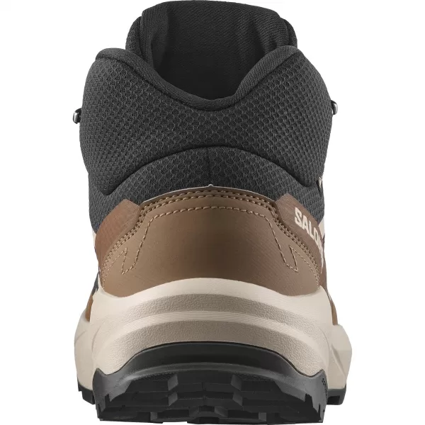  Moški čevlji SALOMON OUTSCAPE MID GTX L45410800 ČRNA/DEŽEVEN DAN/KOJOTSKO RJAVA 