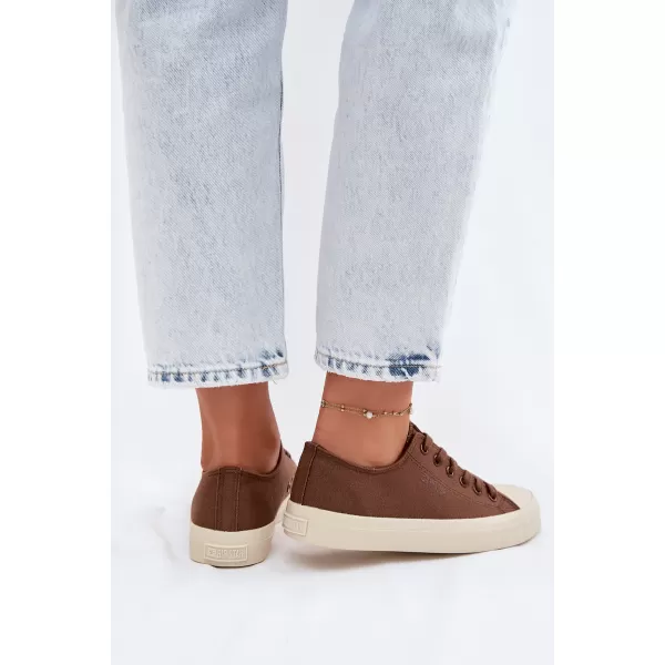  Ženske superge BIG STAR SHOES TT274123 RJAVA/BEŽ 