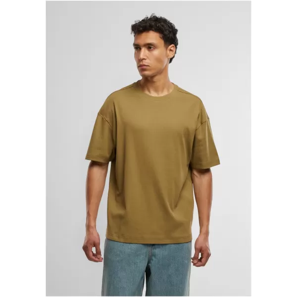  Moška majica s kratkimi rokavi URBAN CLASSICS TB7616 TINI OLIVNO 