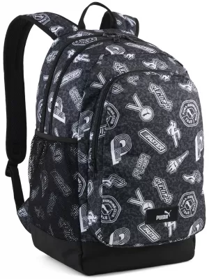 Nahrbtnik PUMA ACADEMY AOP BACKPACK 09115025 PUMA BLACK/RUNNING ICONS AOP