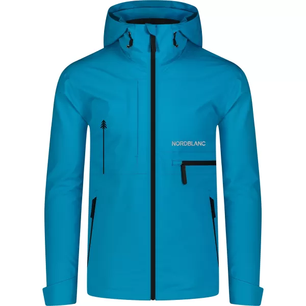  Moška nepremočljiva jakna NORDBLANC RIGID NBSJM8313 SVETLO MODRA 