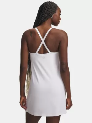 Obleka UNDER ARMOUR MOTION DRESS 6010868-100 BELA