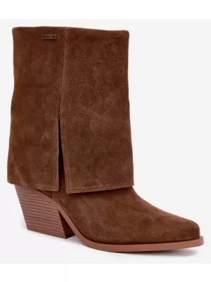 Ženski čevlji BIG STAR SHOES UU274114 RJAVE/BEŽ SENCE