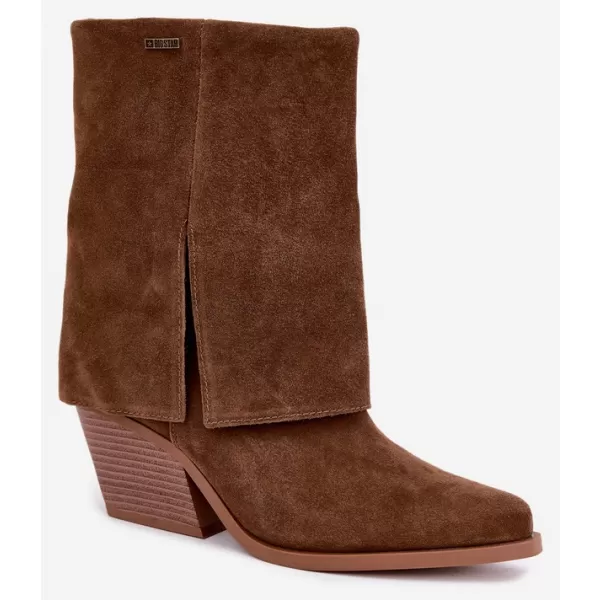  Ženski čevlji BIG STAR SHOES UU274114 RJAVE/BEŽ SENCE 