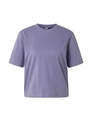 Ženska majica s kratkimi rokavi URBAN CLASSICS TB7172 PRAŠNO VIJOLIČNA