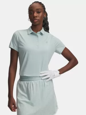 Ženska majica s kratkimi rokavi UNDER ARMOUR UA ARMOURDRY SS POLO 6009805-477 MODRA