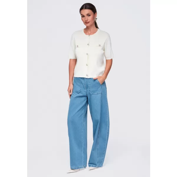  Ženska bluza OMBRE OW-TS-E0084 BEŽ 