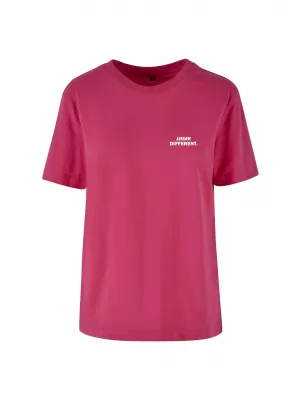 Ženska majica s kratkimi rokavi URBAN CLASSICS TB8958-06989 HIBISKUS ROZA