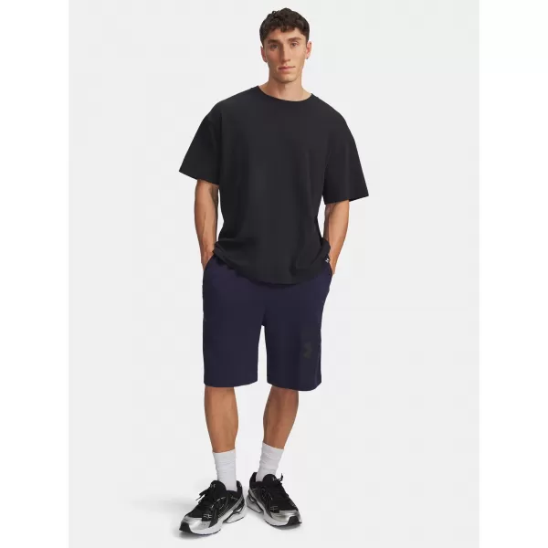  Moške kratke hlače UNDER ARMOUR UA RIVAL LW GRAPHIC SHORTS 6014689-410 MODRA 