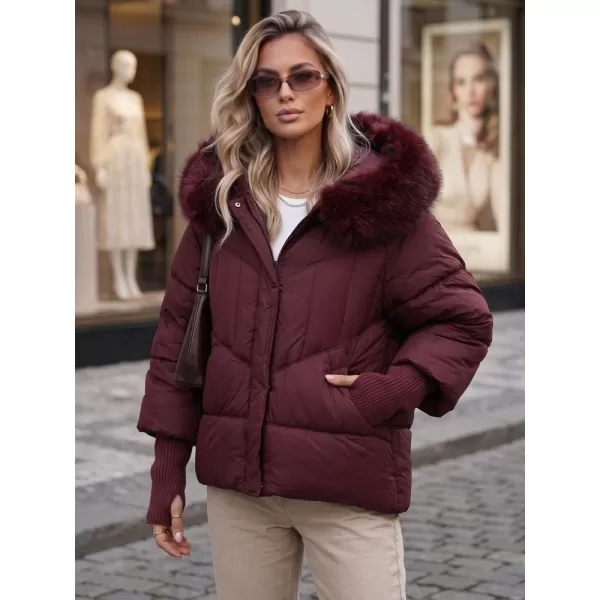  Ženska jakna DSTREET TY5742 BORDO 
