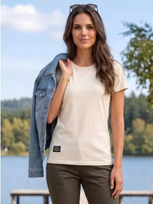 Ženska majica s kratkimi rokavi ALTISPORT NP/ALWST26001 NARAVNO