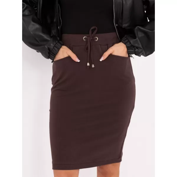  Žensko krilo BASIC FEEL GOOD RV-SD-4793-1.32 TEMNO RJAVA 