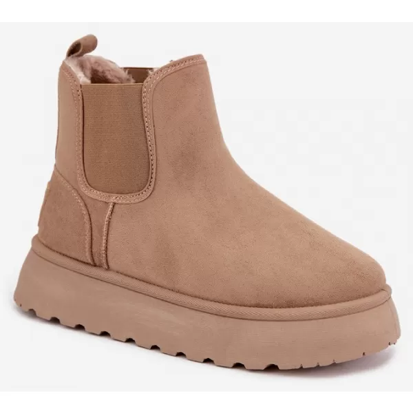  Ženski snežaki BIG STAR SHOES UU274173 BEŽ 