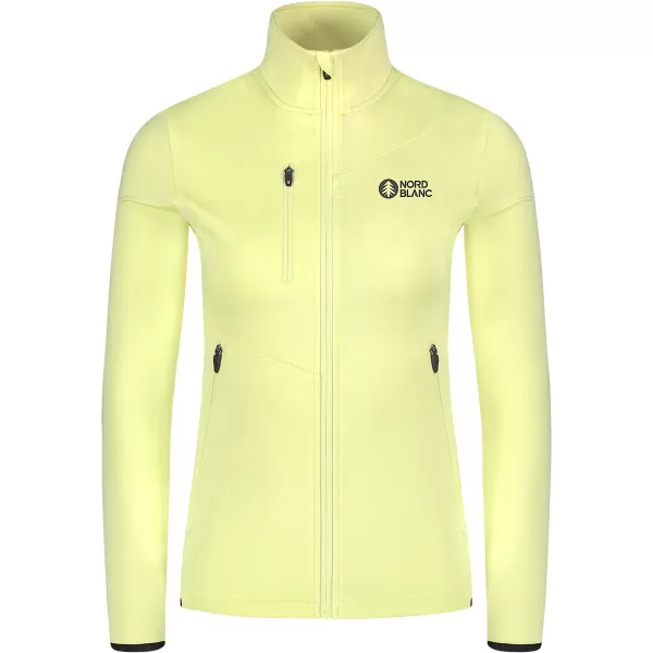  Ženski powerfleece pulover NORDBLANC CRISP NBSFL8338 JANTAR 