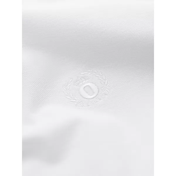  Moška majica s kratkimi rokavi z ovratnikom OMBRE OM-POBS-0171 ČRNA/BELA/BEŽ 