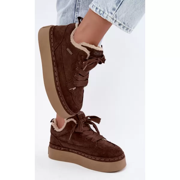  Ženski čevlji BIG STAR SHOES UU274188 RJAVE/BEŽ SENCE 