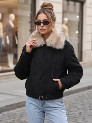 Ženska jakna DSTREET TY5700 ČRNA