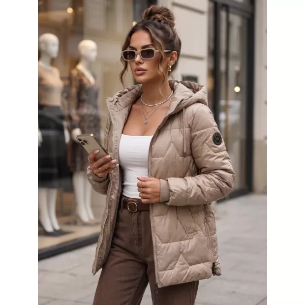  Ženska jakna DSTREET TY5799 KARAMELA 