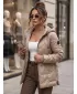 Ženska jakna DSTREET TY5799 KARAMELA