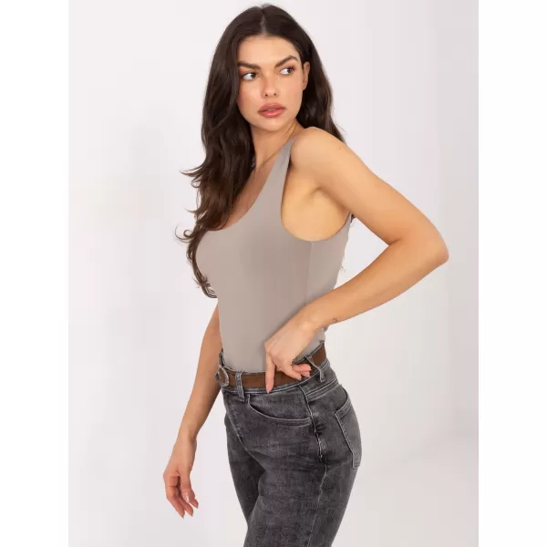  Ženski top SUBLEVEL D12099M02803A TEMNO BEŽ 