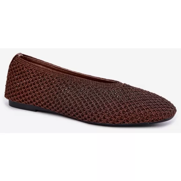  Ženske balerinke BOTO CH956 KAKI 