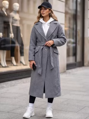 Ženski plašč DSTREET NY0775 MODRA