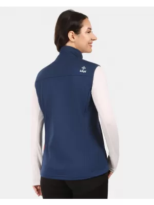 Ženski softshell telovnik KILPI NOIL-W 1L0116KI TEMNO MODRA