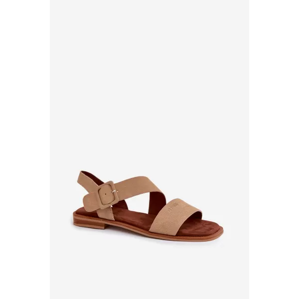  Ženske sandale BIG STAR SHOES TT274491 BEŽ 