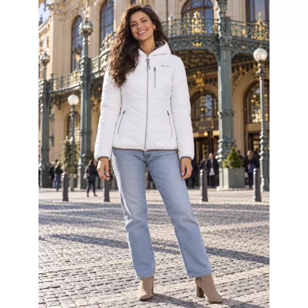  Ženska zimska jakna ALTISPORT IVORY BELA 