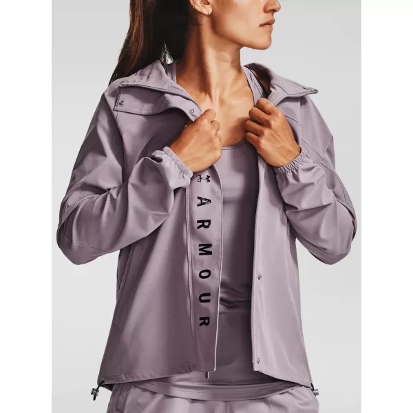  Ženska jakna UNDER ARMOUR RECOVER WOVEN JACKET 1351928-585 VIJOLIČNA 