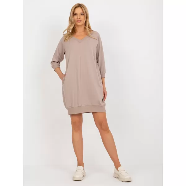  Obleka BASIC FEEL GOOD RV-SK-7203.35P TEMNO BEŽ 